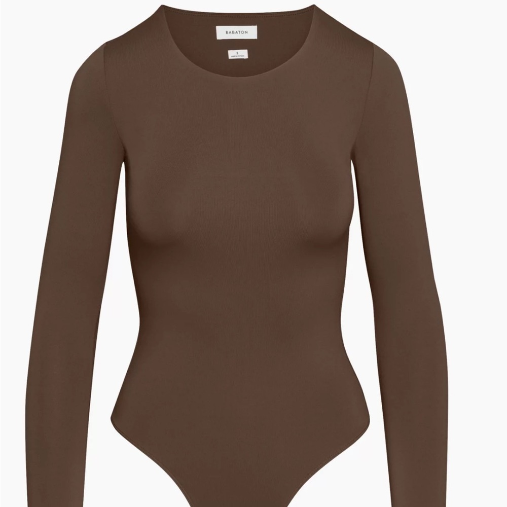 Babaton contour crew longsleeve bodysuit